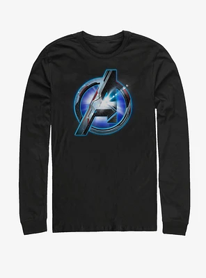Marvel Avengers: Endgame Tech Logo Long-Sleeve T-Shirt