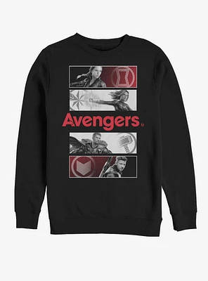 Marvel Avengers: Endgame Avengers Color Pop Sweatshirt