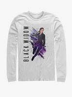 Marvel Avengers: Endgame Black Widow Painted Long-Sleeve T-Shirt