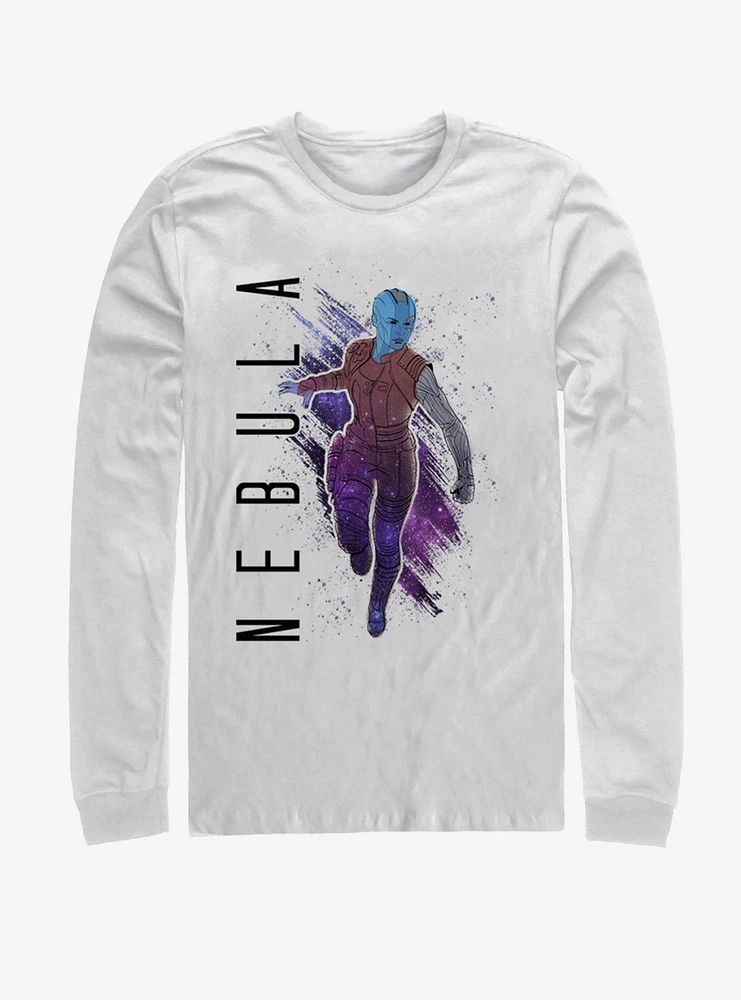 Marvel Avengers: Endgame Nebula Painted Long-Sleeve T-Shirt