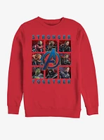 Marvel Avengers: Endgame Boxes Full of Avengers Sweatshirt