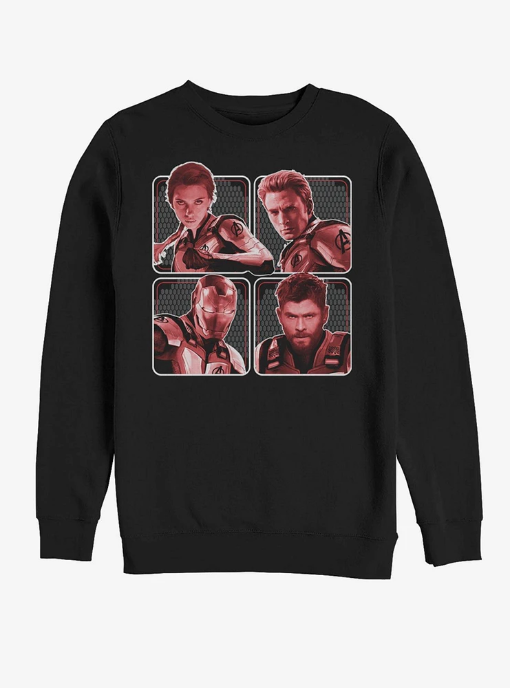 Marvel Avengers: Endgame Hero Box Up Sweatshirt