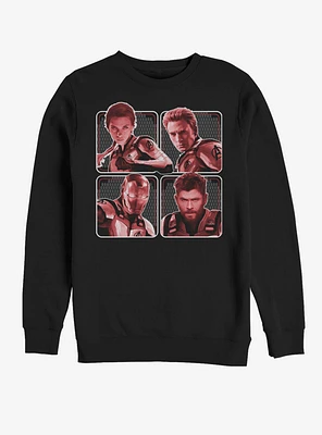 Marvel Avengers: Endgame Hero Box Up Sweatshirt