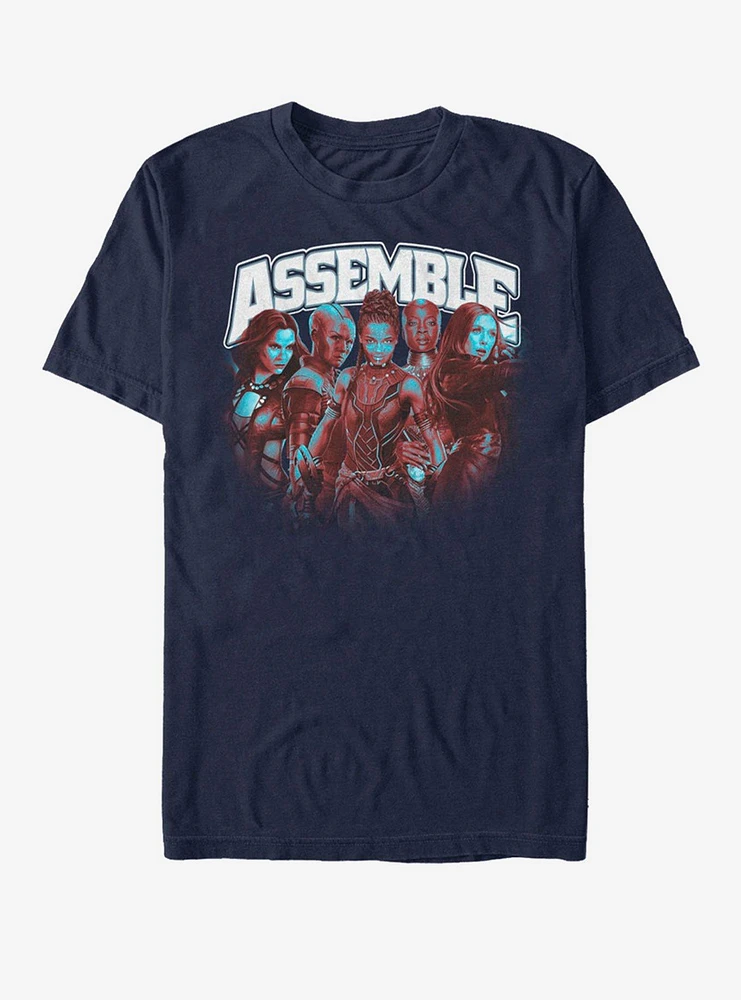 Marvel Avengers: Endgame Assemble The Heroes T-Shirt