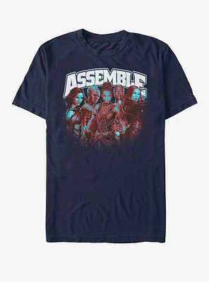 Marvel Avengers: Endgame Assemble The Heroes T-Shirt
