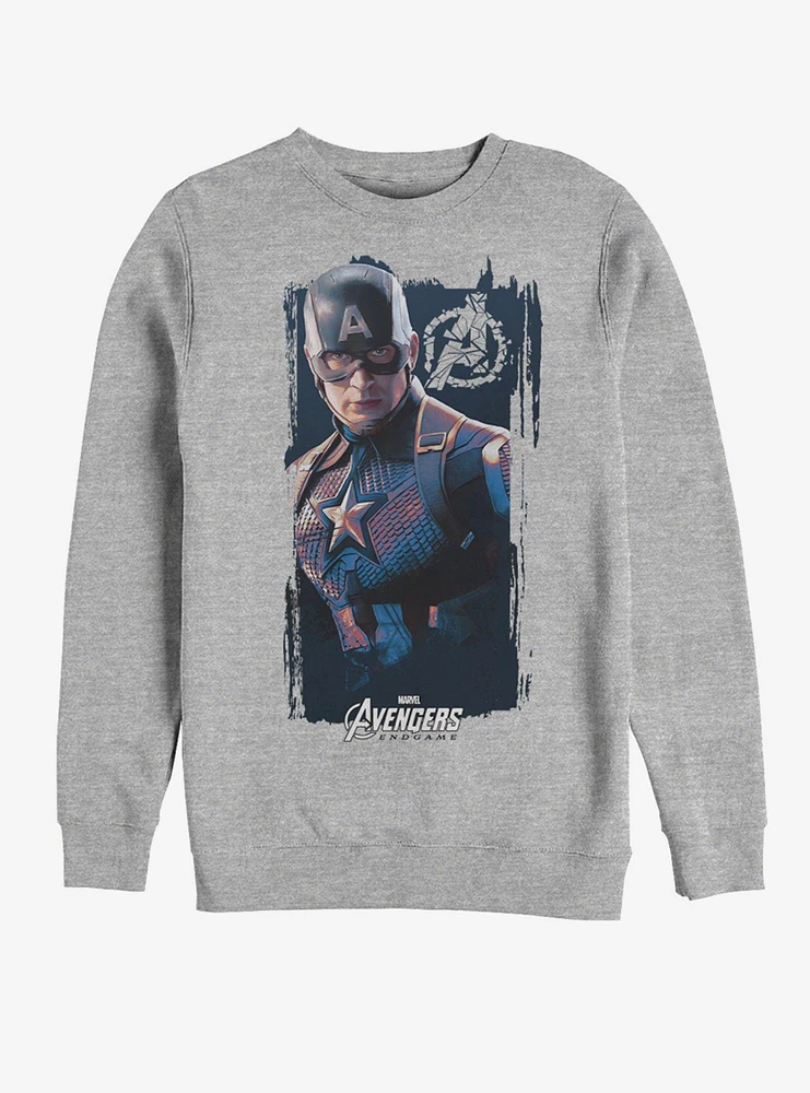 Marvel Avengers: Endgame Captain America Banner Sweatshirt