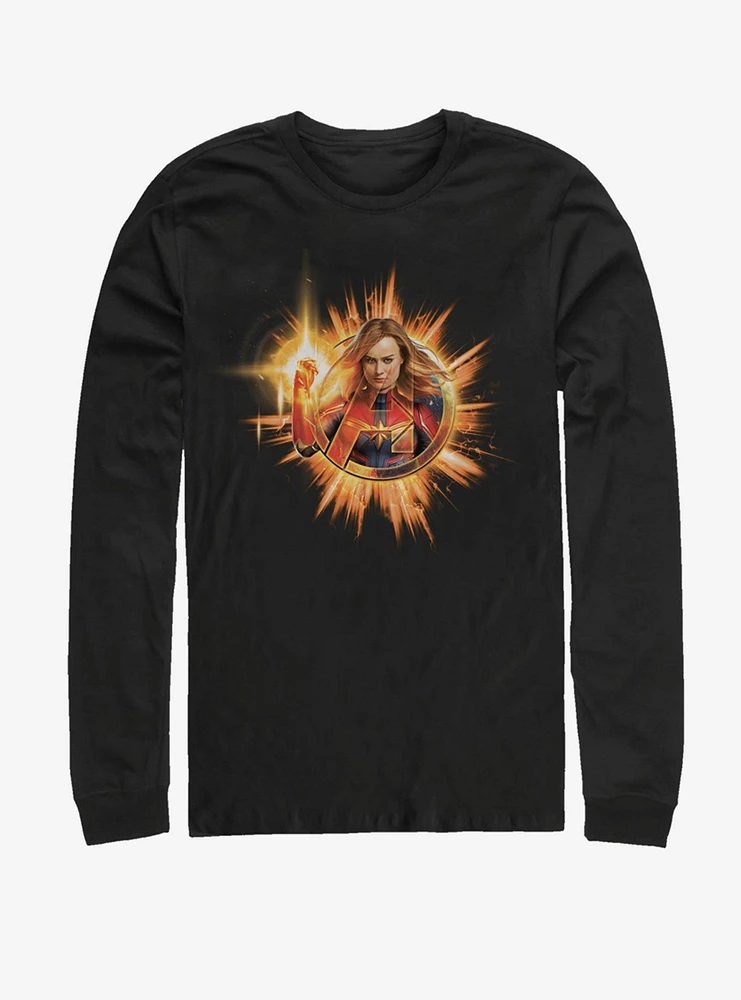 Marvel Avengers: Endgame Fire Long-Sleeve T-Shirt