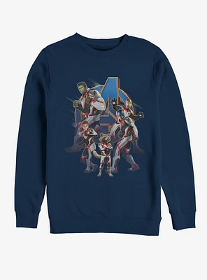 Marvel Avengers: Endgame Avengers Suits Assemble Sweatshirt