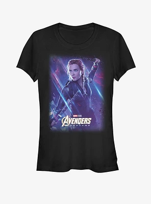 Marvel Avengers: Endgame Space Black Widow Girls T-Shirt