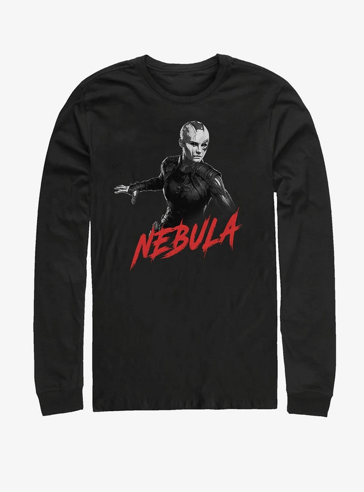 Marvel Avengers: Endgame High Contrast Nebula Long-Sleeve T-Shirt