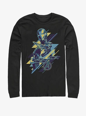 Marvel Avengers: Endgame Geo Ladies Long-Sleeve T-Shirt