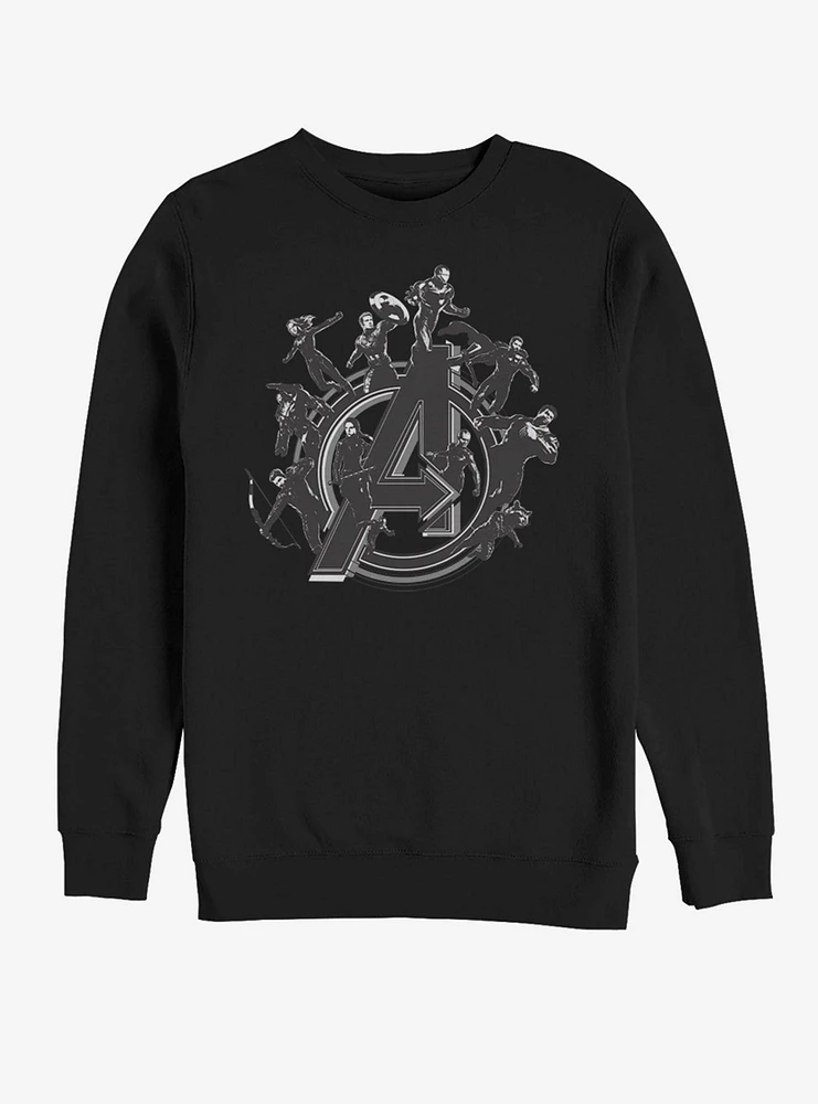 Marvel Avengers: Endgame Flying Heroes Sweatshirt