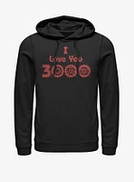 Marvel Avengers: Endgame Love Circuits Hoodie