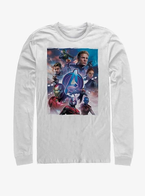 Marvel Avengers: Endgame Basic Poster Long-Sleeve T-Shirt