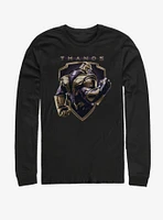 Marvel Avengers: Endgame Thanos Shield Long-Sleeve T-Shirt