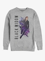 Marvel Avengers: Endgame Black Widow Painted Sweatshirt