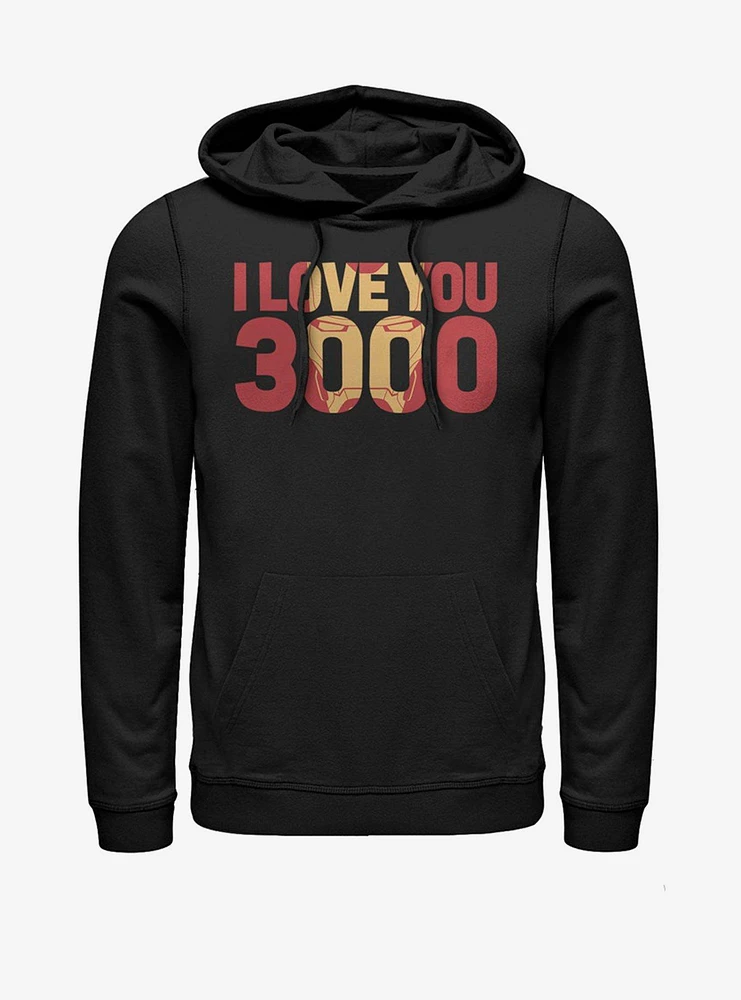 Marvel Avengers: Endgame Love You 3000 Hoodie