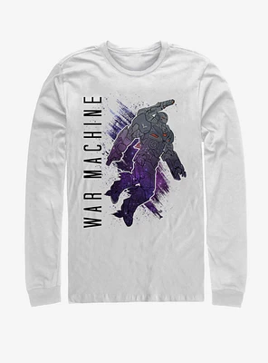 Marvel Avengers: Endgame War Machine Painted Long-Sleeve T-Shirt