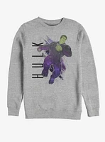 Marvel Avengers: Endgame Hulk Painted Sweatshirt