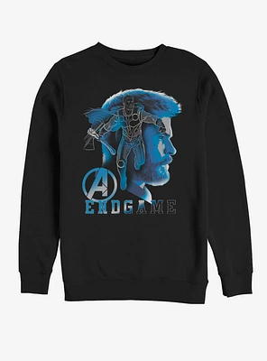 Marvel Avengers: Endgame Thor Silhouette Sweatshirt