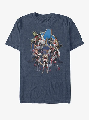 Marvel Avengers: Endgame Avengers Suits Assemble T-Shirt