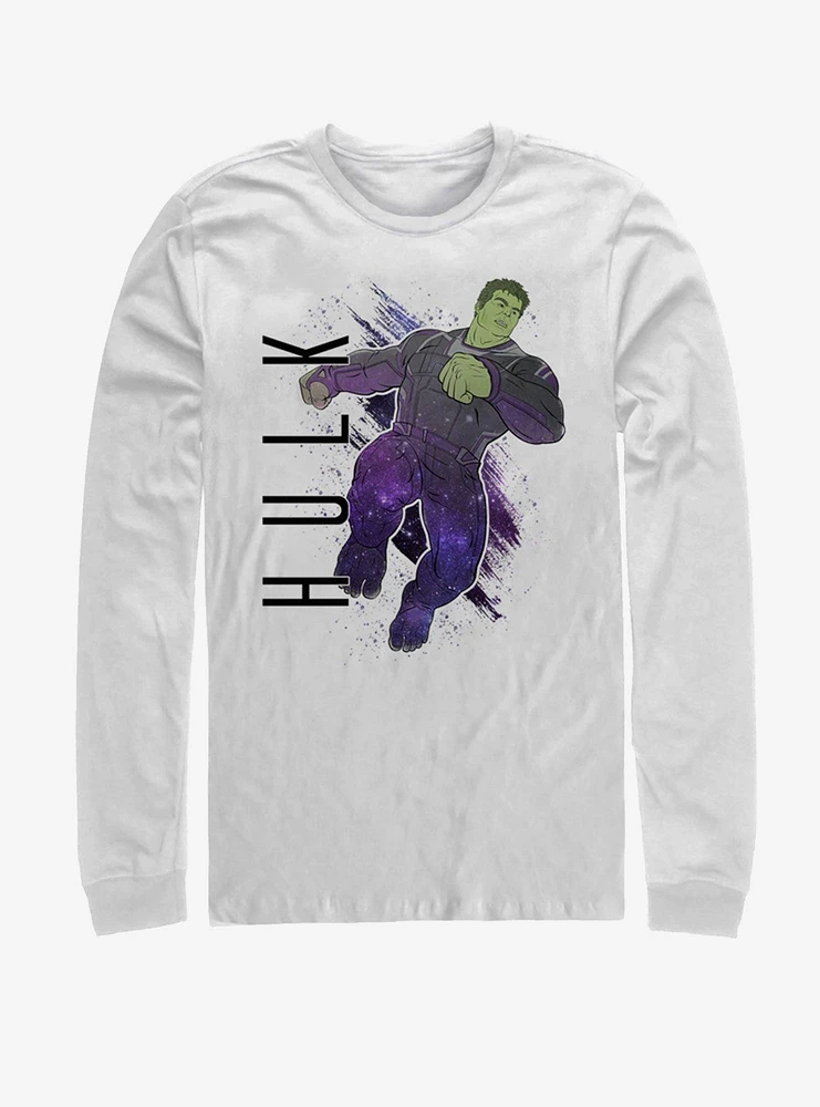 Marvel Avengers: Endgame Hulk Painted Long-Sleeve T-Shirt