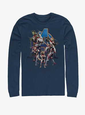 Marvel Avengers: Endgame Avengers Suits Assemble Long-Sleeve T-Shirt