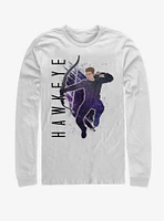 Marvel Avengers: Endgame Hawkeye Painted Long-Sleeve T-Shirt