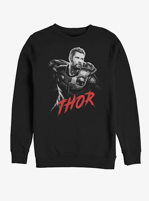 Marvel Avengers: Endgame High Contrast Thor Sweatshirt