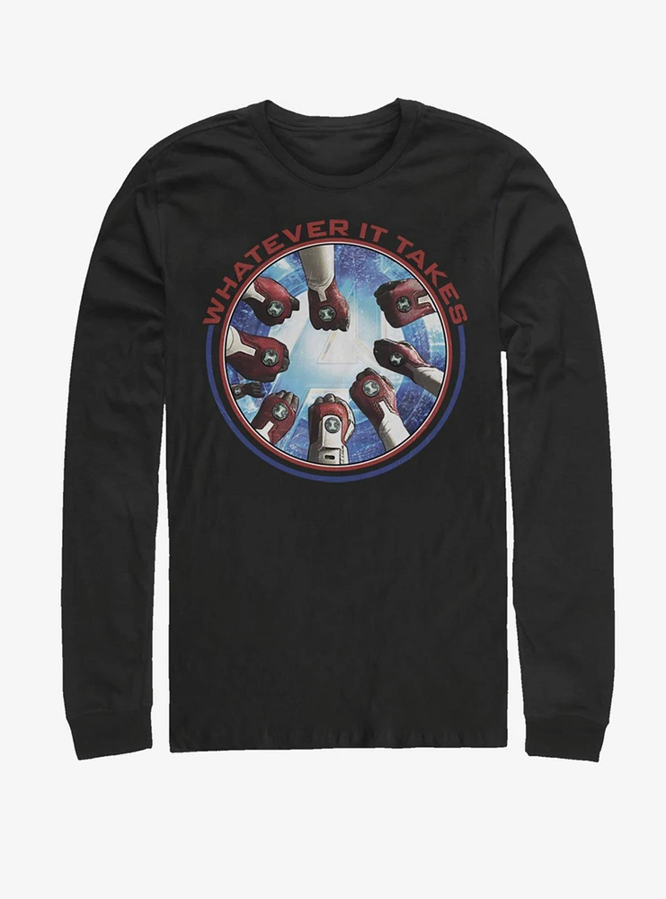 Marvel Avengers: Endgame Avengers Hands Long-Sleeve T-Shirt