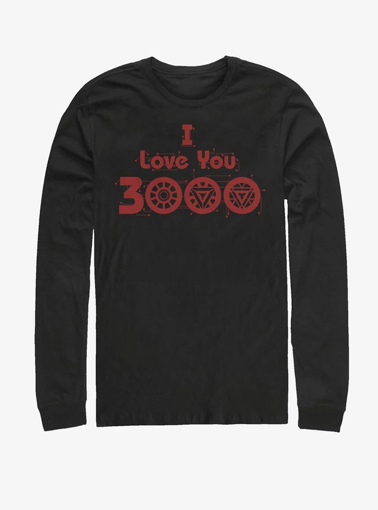 Marvel Avengers: Endgame Love Circuits Long-Sleeve T-Shirt