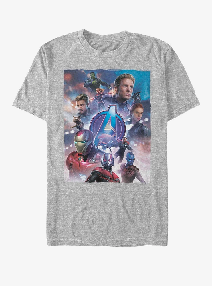 Marvel Avengers: Endgame Basic Poster T-Shirt