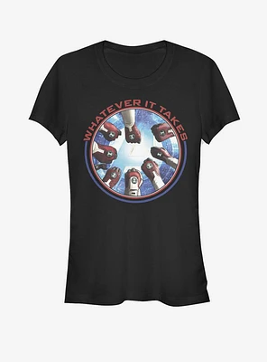 Marvel Avengers: Endgame Avengers Hands Girls T-Shirt