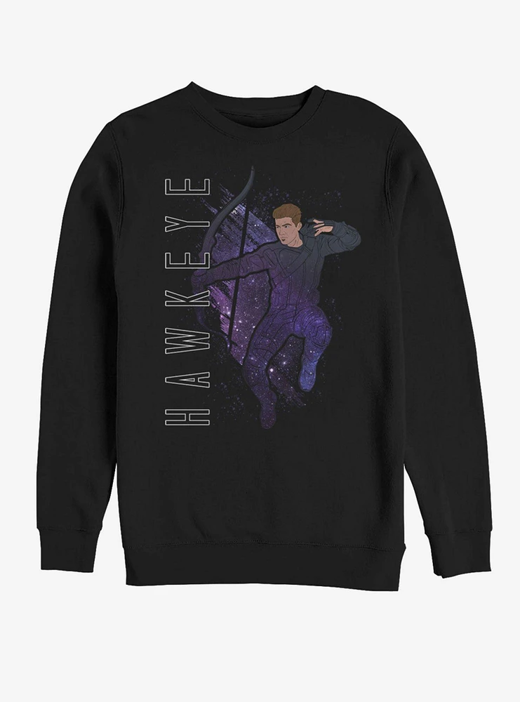 Marvel Avengers: Endgame Hawkeye Painted Sweatshirt