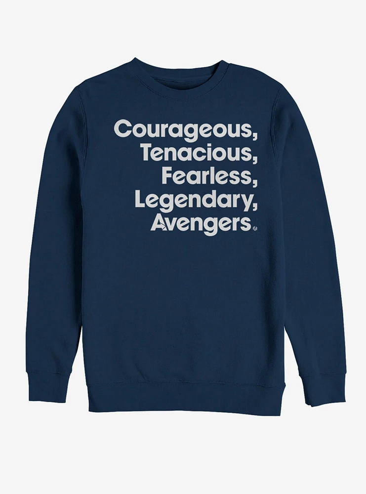 Marvel Avengers: Endgame Name List Sweatshirt