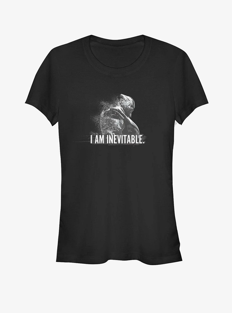 Marvel Avengers: Endgame Thanos Inevitable Girls T-Shirt