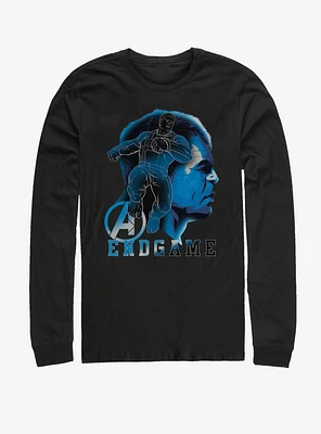 Marvel Avengers: Endgame Hulk Silhouette Long-Sleeve T-Shirt