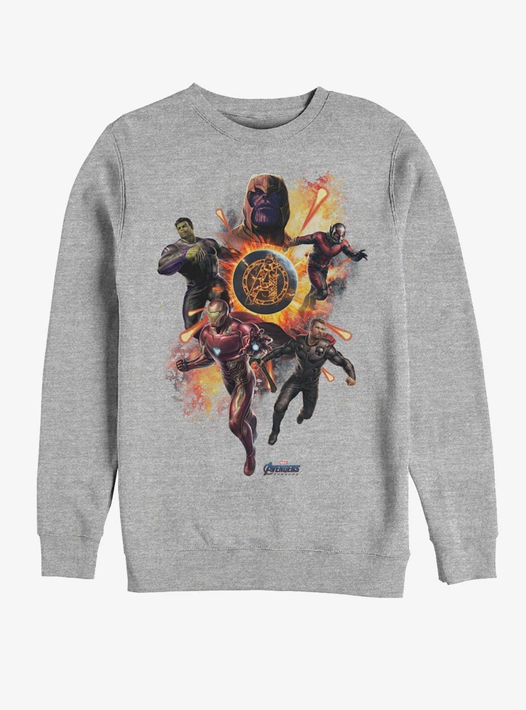 Marvel Avengers: Endgame Planet Explosion Sweatshirt