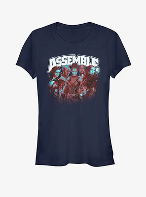 Marvel Avengers: Endgame Assemble The Heroes Girls T-Shirt