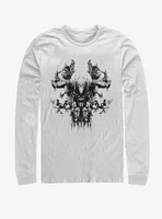 Marvel Avengers: Endgame Smoke Skull Long-Sleeve T-Shirt