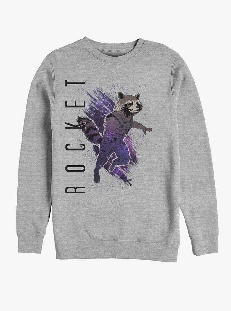 Marvel Avengers: Endgame Rocket Painted Sweatshirt