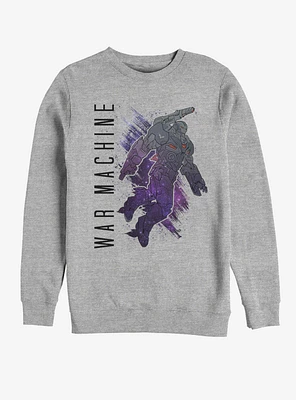 Marvel Avengers: Endgame War Machine Painted Sweatshirt