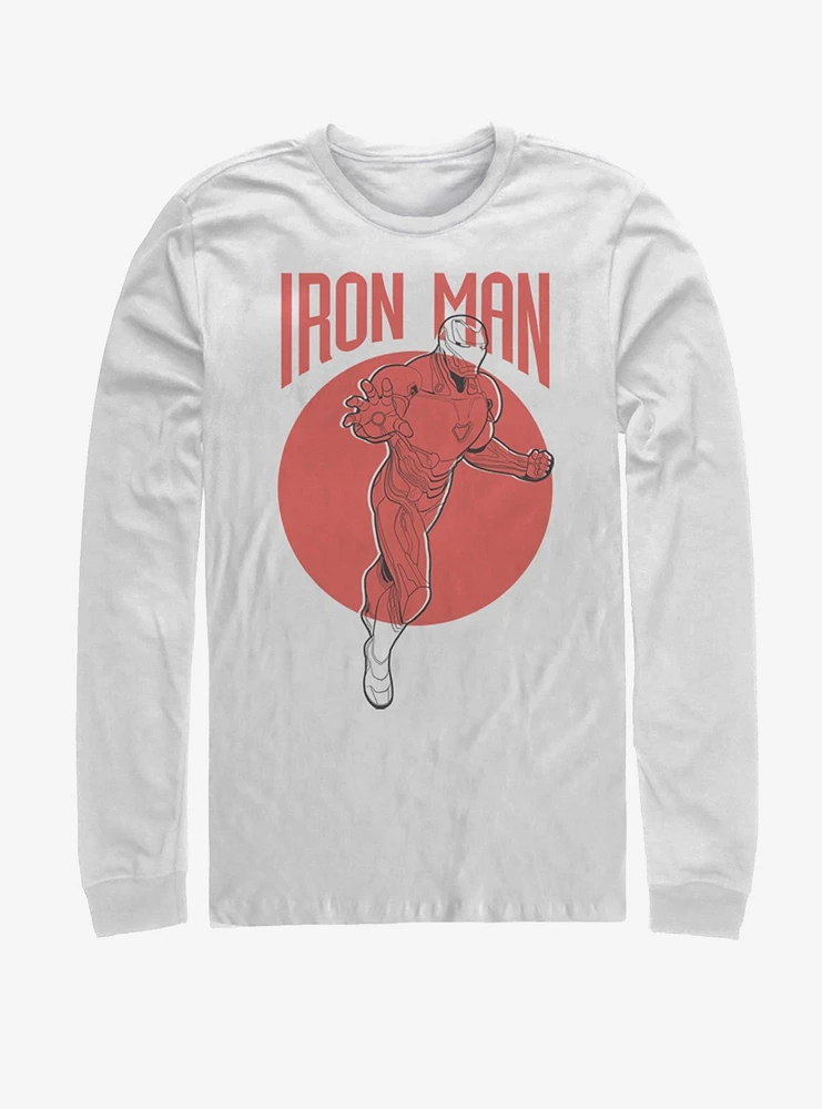 Marvel Avengers: Endgame Iron Man Simplicity Long-Sleeve T-Shirt