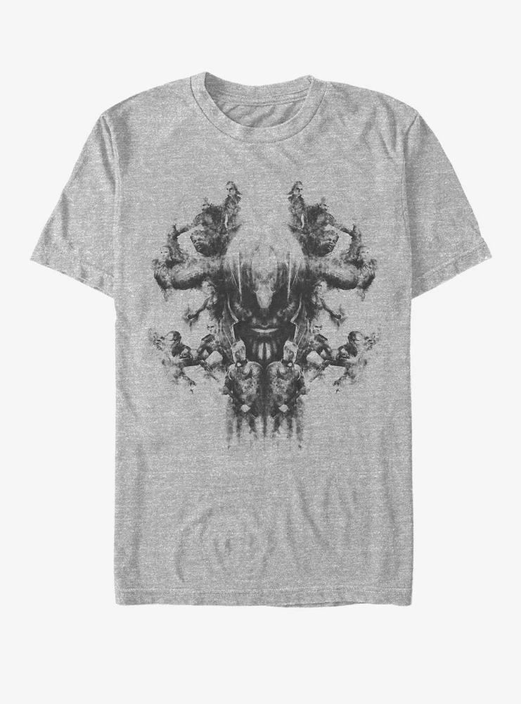 Marvel Avengers: Endgame Smoke Skull T-Shirt