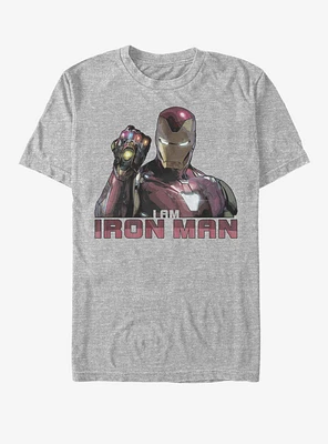 Marvel Avengers: Endgame Iron Man Stones T-Shirt