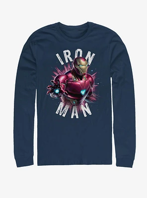 Marvel Avengers: Endgame Iron Man Burst Long-Sleeve T-Shirt