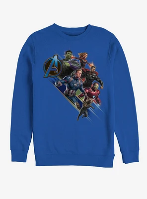 Marvel Avengers: Endgame Angled Shot Sweatshirt