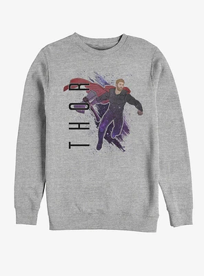 Marvel Avengers: Endgame Thor Painted Sweatshirt