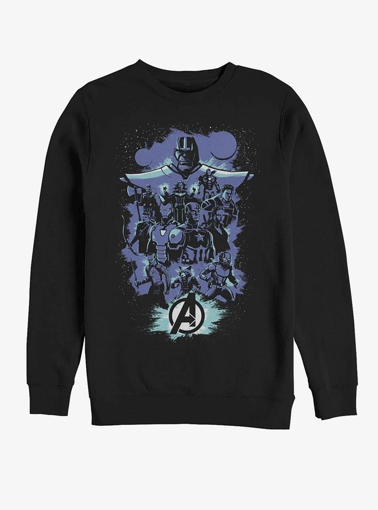 Marvel Avengers: Endgame Pop Art Sweatshirt