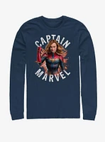 Marvel Avengers: Endgame Captain Burst Long-Sleeve T-Shirt